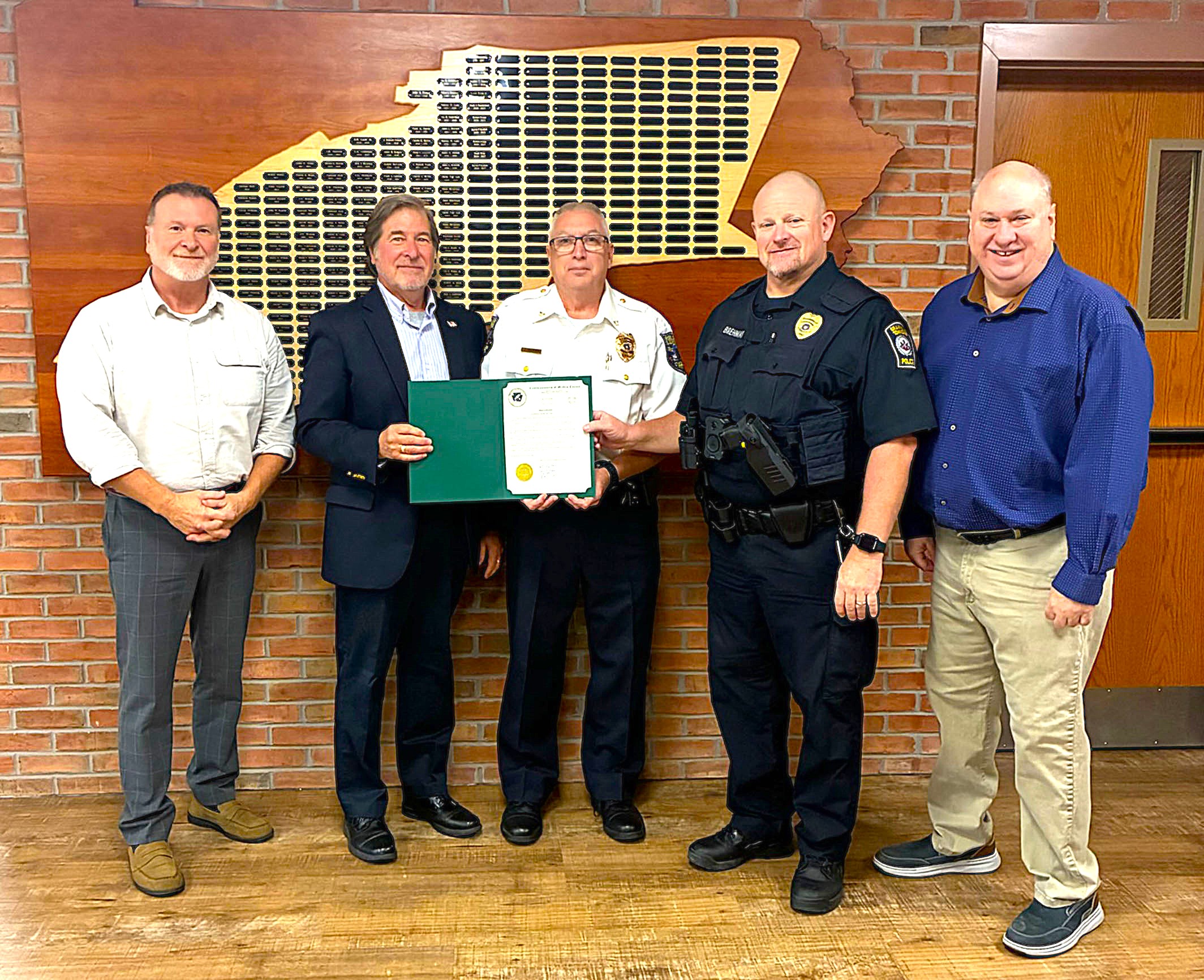 Community bond with law enforcement underscored